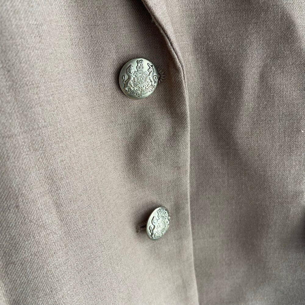 J. Crew Women’s Schoolboy Blazer Wool Blend Tan Camel size 14 - Picture 9 of 16